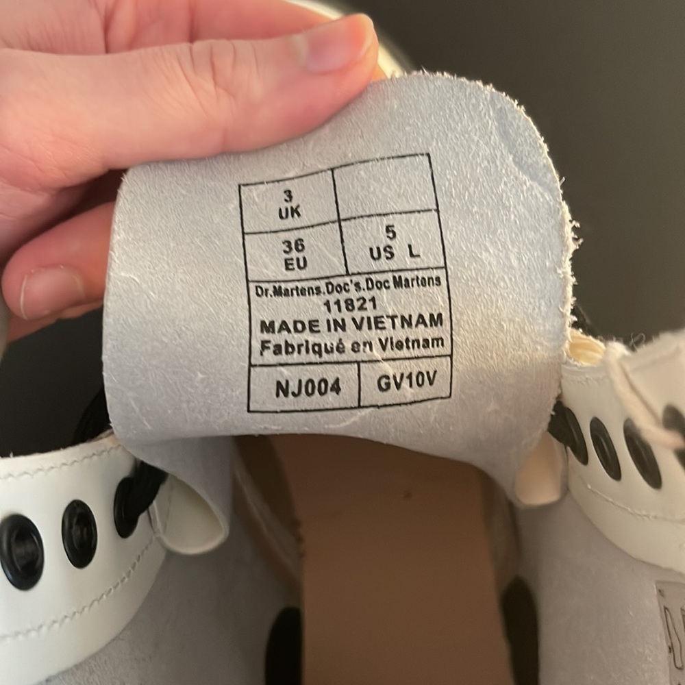 White dr. Martins - Picture 3 of 3